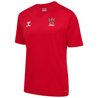Ards FC Academy Hummel Red T-Shirt teamwearireland