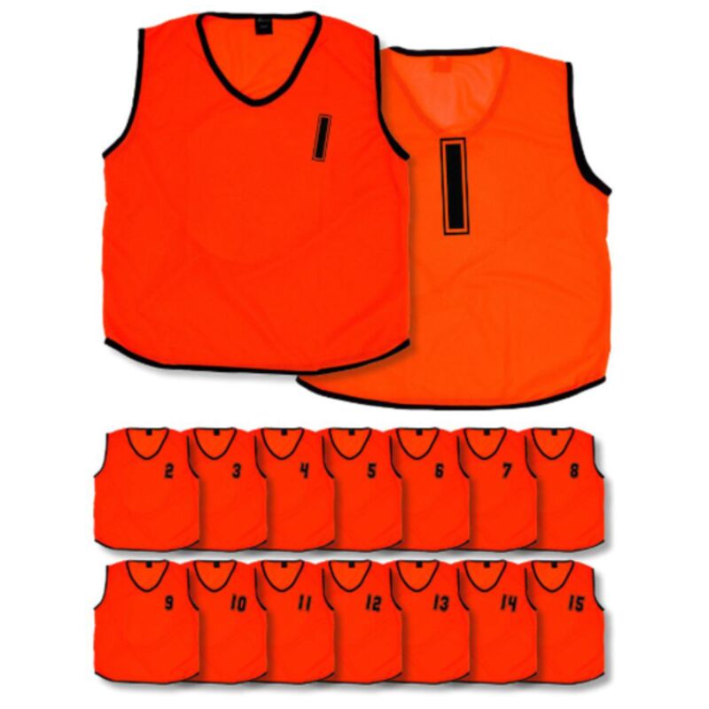 Mesh Numbered 1-15 Training Bibs Thumbnail