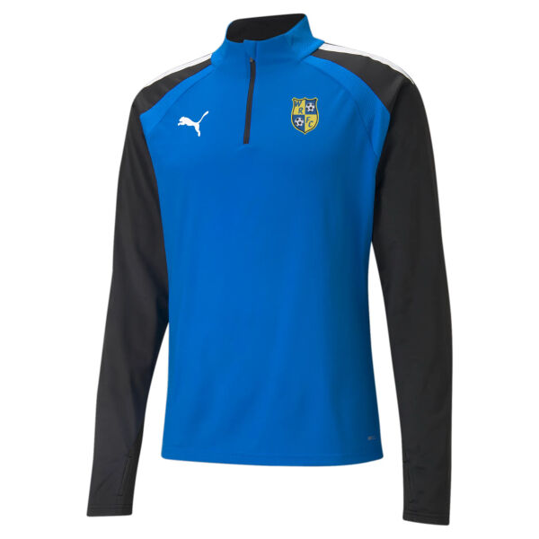 Wellington Rec Puma Team Liga 25 Training 1/4 Zip - Electric Blue Lemonade/Puma Black Thumbnail