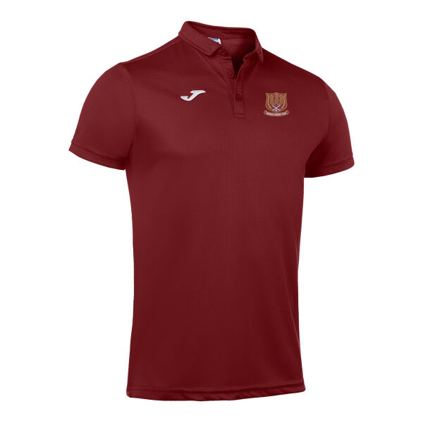 Mossley Hockey Club Joma Combi Hobby S/S Polo Burgundy Thumbnail
