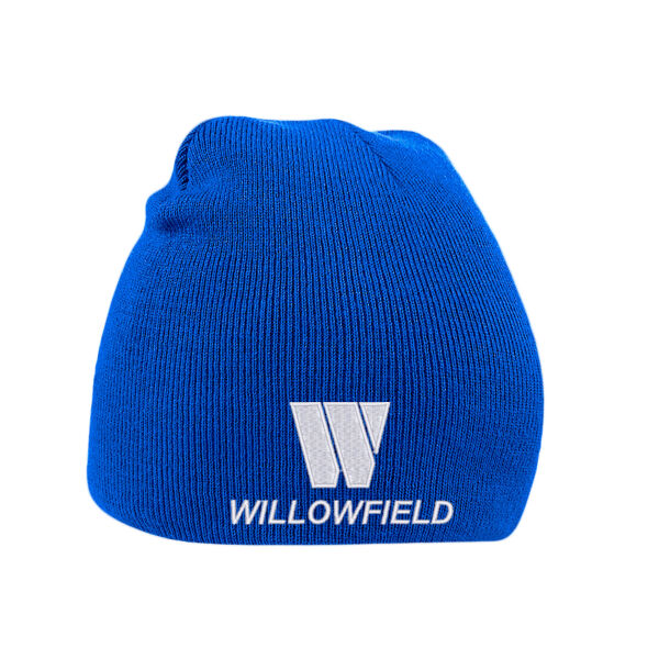 Willowfield Harriers Beanie Hat - Royal Thumbnail