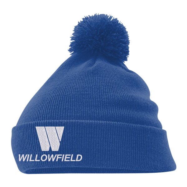 Willowfield Harriers Bobble Hat - Royal Thumbnail