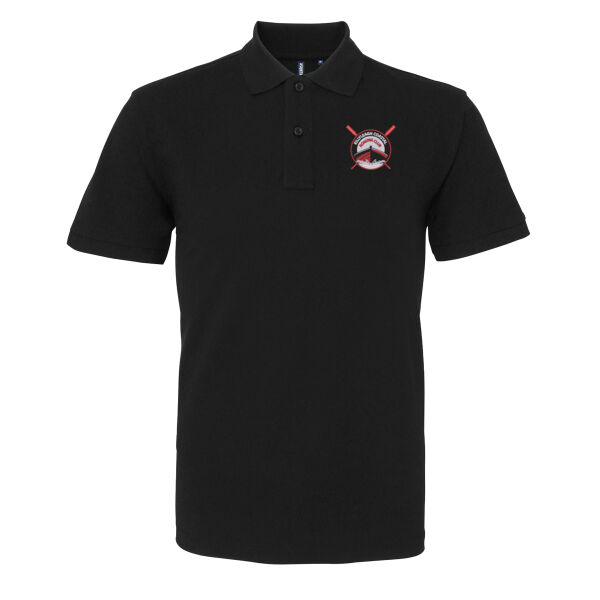 Killyleagh Coastal Rowing Club Asquith & Fox Men's Polo Black Thumbnail