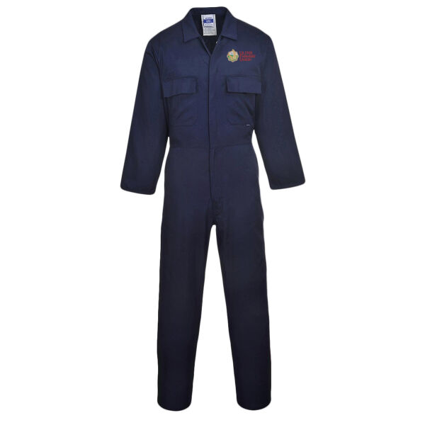 Ulster Farmers Union Euro work polycotton coverall Navy Thumbnail