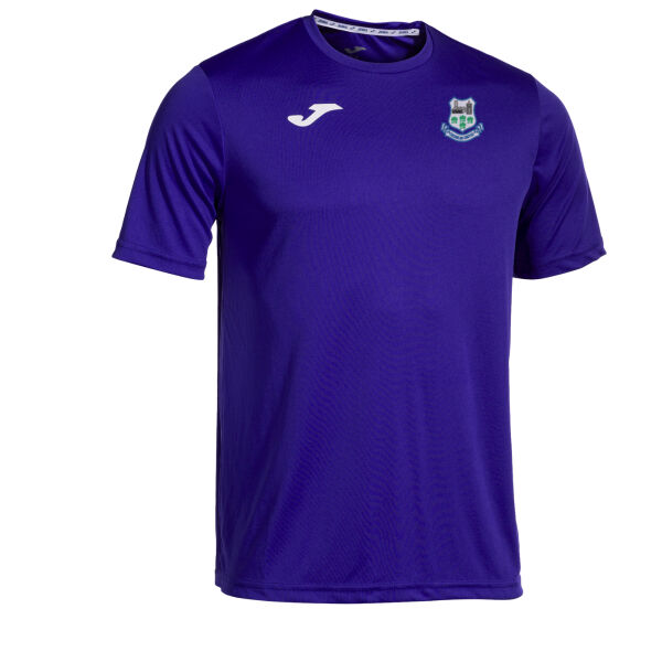 Crumlin United Jets Joma Combi S/S T-Shirt Purple Thumbnail