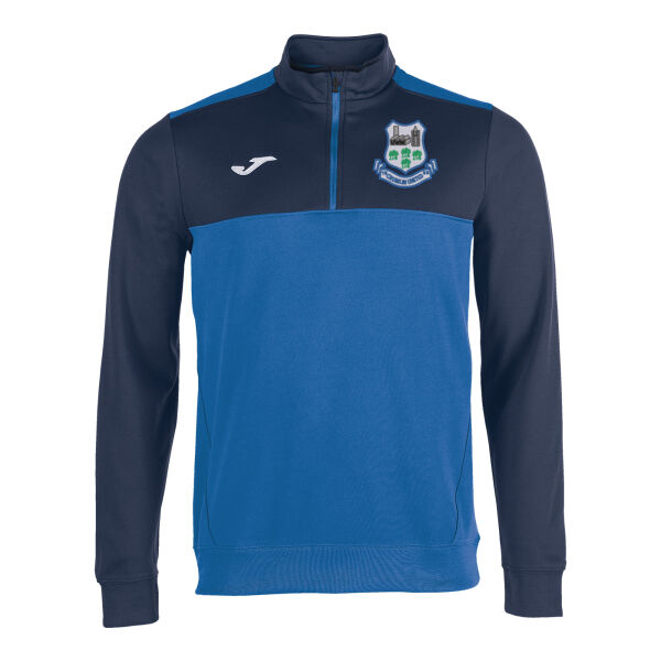 Crumlin United Academy Joma Winner 1/4 Zip Sweatshirt Royal-Navy Thumbnail