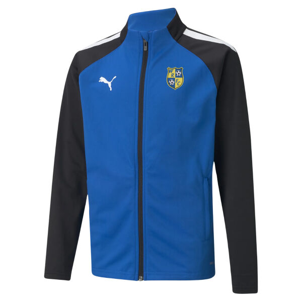 Wellington Rec Puma Team Liga 25 Training Jacket - Electric Blue Lemonade/Puma Black Thumbnail