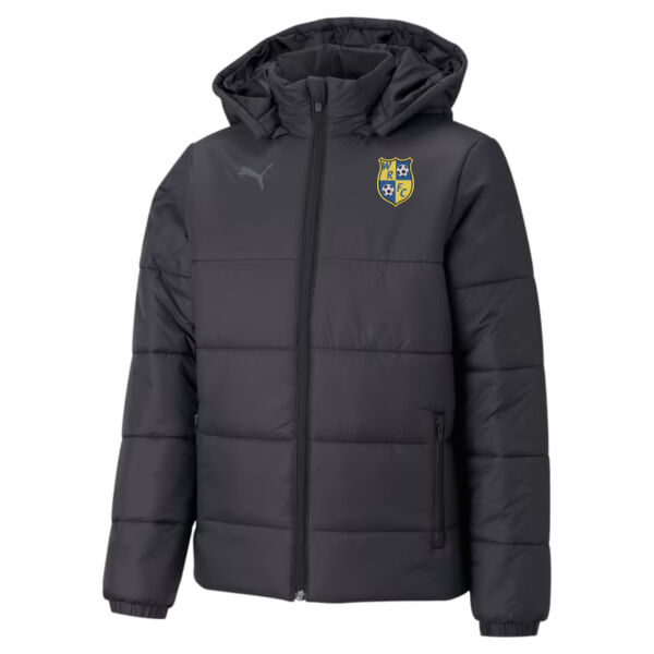 Wellington Rec Puma Team Liga Padded Jacket - Puma Black Thumbnail