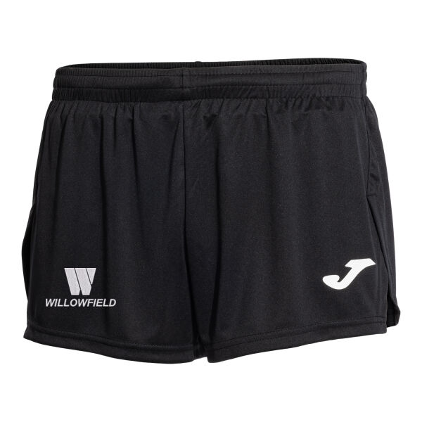 Willowfield JOMA Black Running Shorts Thumbnail
