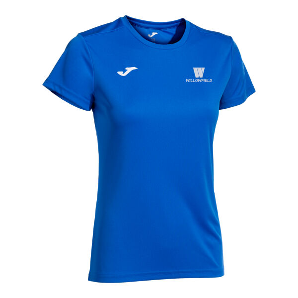 Willowfield Harriers Combi Woman S/S Shirt Royal Thumbnail