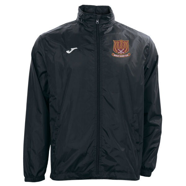 Mossley Hockey Club Joma Alaska II Rainjacket Black Thumbnail