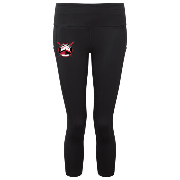 	Killyleagh Coastal Rowing Women's TriDri® recycled performance leggings 3/4 length Thumbnail