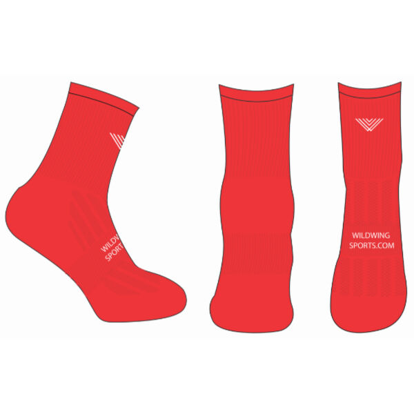 Wildwing Ankle Sock Red Thumbnail