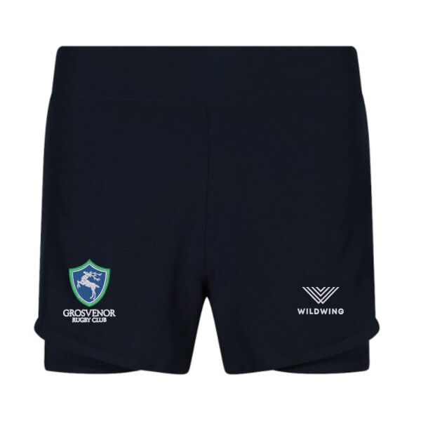 Grosvenor RFC Wildwing 2-in-1 Short – Navy Thumbnail