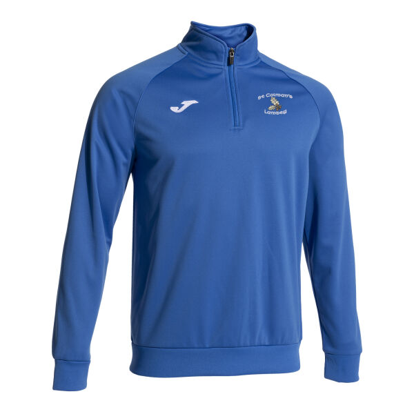 St Colman's Joma Combi 1/4 Zip Sweatshirt Royal Thumbnail