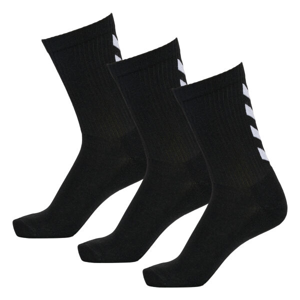 FUNDAMENTAL 3-PACK SOCK  - BLACK Thumbnail