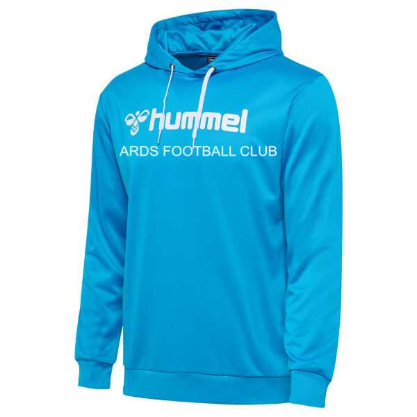 Ards FC Supporters Club Hummel Blue Hoodie Thumbnail
