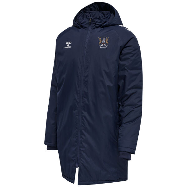 Ards FC Hummel Navy Blue Bench Coat  Thumbnail