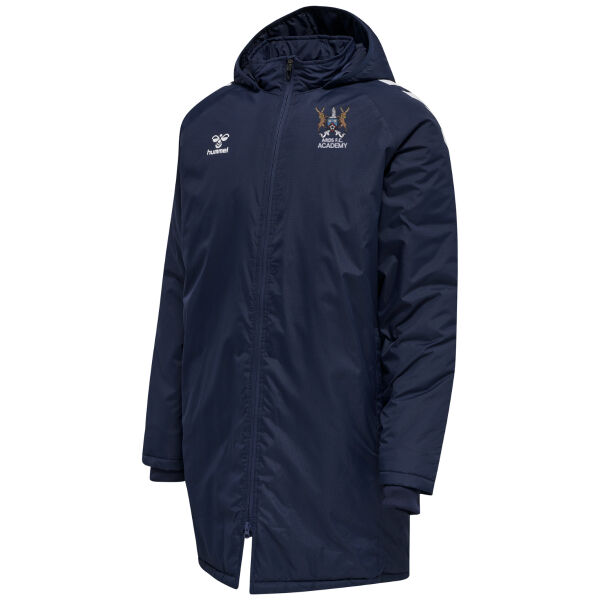 Ards FC Academy Hummel Navy Blue Bench Coat Thumbnail