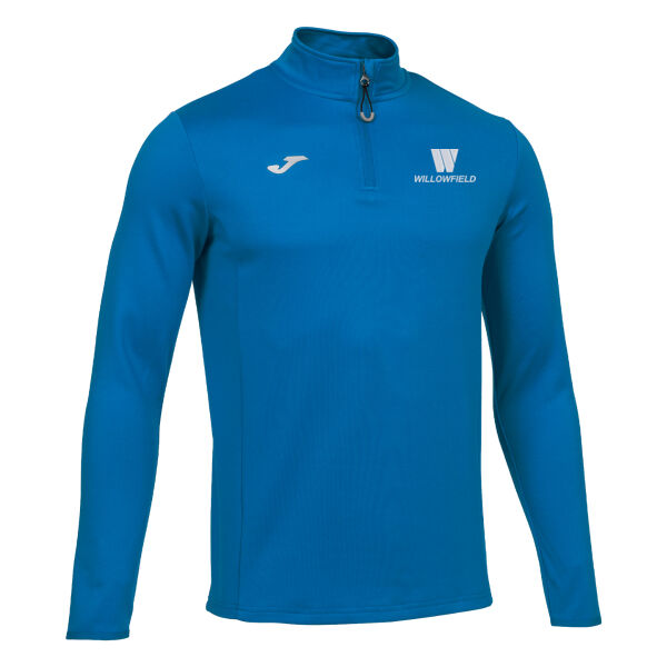 Willowfield Harriers 1/4 Zip  - Royal/White Thumbnail