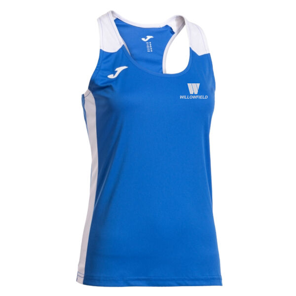 Willowfield Harriers Sleeveless Top - Royal/White (Ladies) Thumbnail