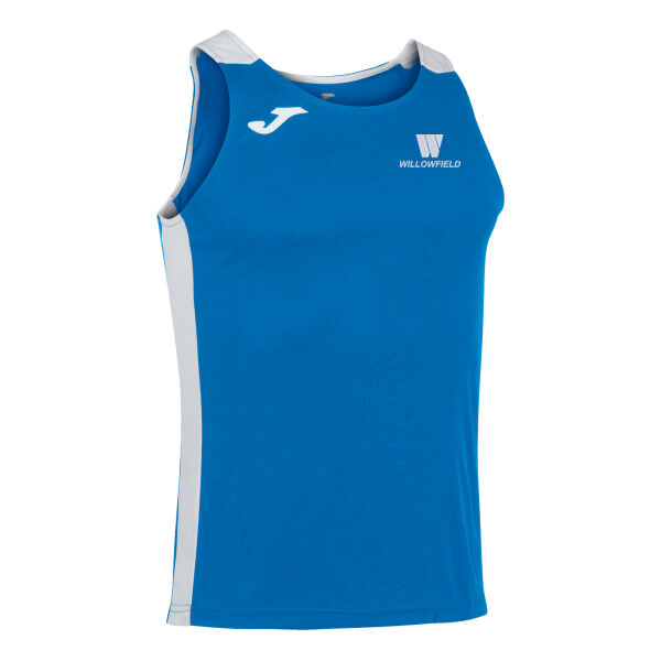 Willowfield Harriers Sleeveless Top - Royal/White (Men's)  Thumbnail