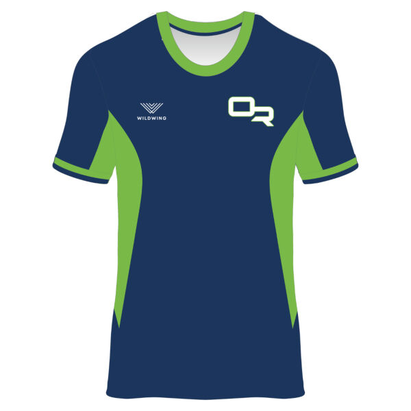 Ormeau Runner Belfast Ladies Fit Tee  (Navy)                                 Thumbnail