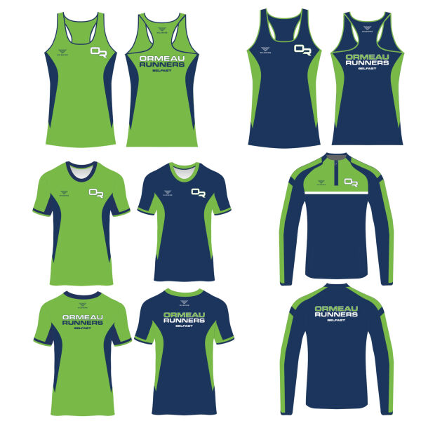 Ormeau Runners Belfast Full Bundle (Ladies Fit Vests & Tees)  Thumbnail