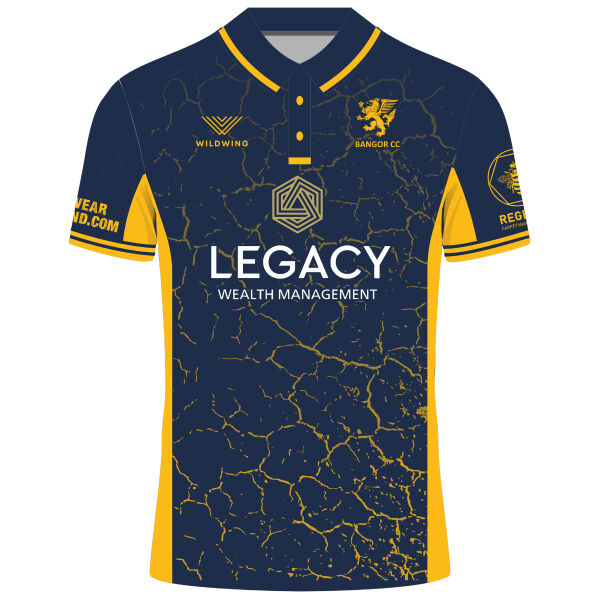 Wildwing Bangor Cricket Club Playing shirt – Short Sleeve Thumbnail