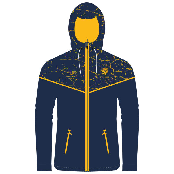 Wildwing Bangor Cricket Club retro Tech jacket Thumbnail