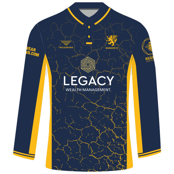 Wildwing Bangor Cricket Club Playing shirt – Long Sleeve Thumbnail