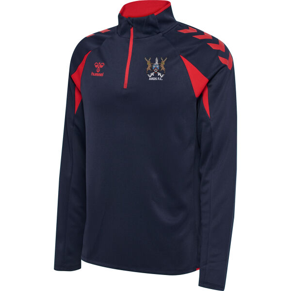 Ards FC Supporters Club Hummel Navy 1/4 Zip Thumbnail