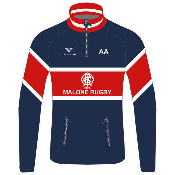 Malone RFC Wildwing Bespoke Retro Fleece Thumbnail
