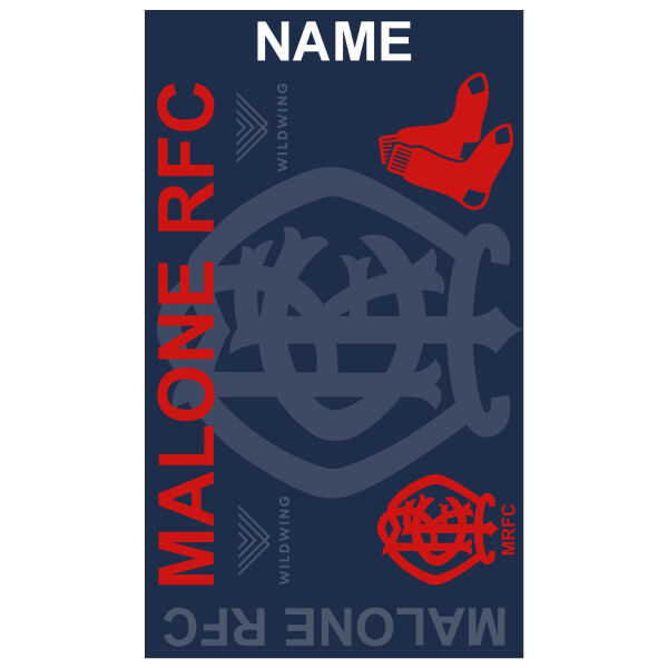Malone RFC Wildwing Bespoke Towel Thumbnail