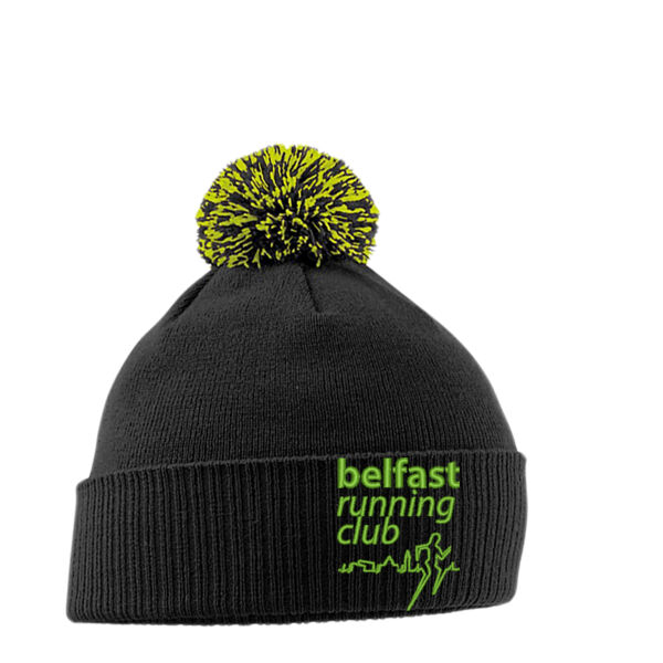 Belfast Running Club Bobble Hat Thumbnail