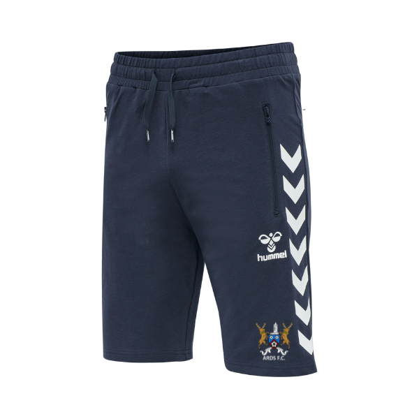 Ards FC Supporters Club Hummel Navy Shorts