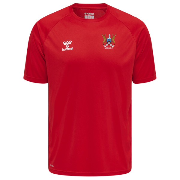 Ards FC Academy Hummel Red T-Shirt Youth