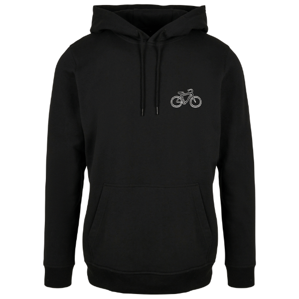 Hess Cycling Bike Hoodie Black