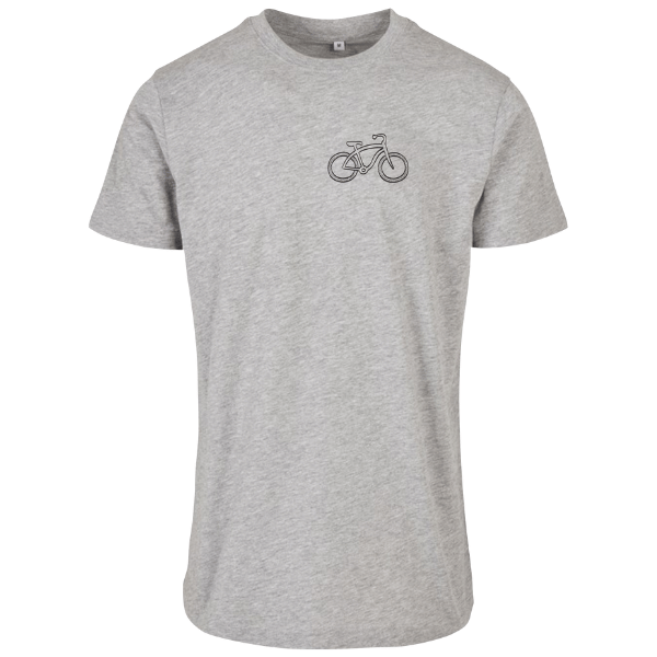 Hess Cycling Team Bike Tee - Heather Grey