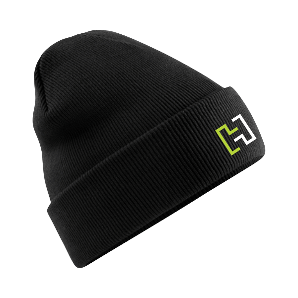 Hess Cycling Black Beanie