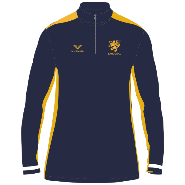 Bangor Cricket Wildwing Bespoke Quarter Zip