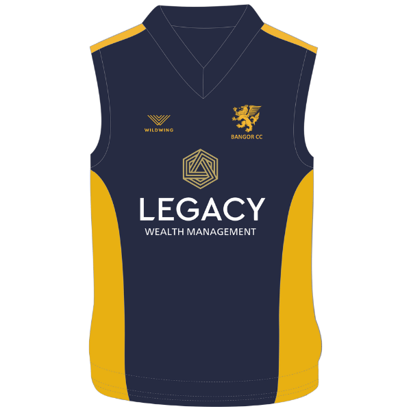 Bangor Cricket Wildwing Bespoke Sleeveless Pullover