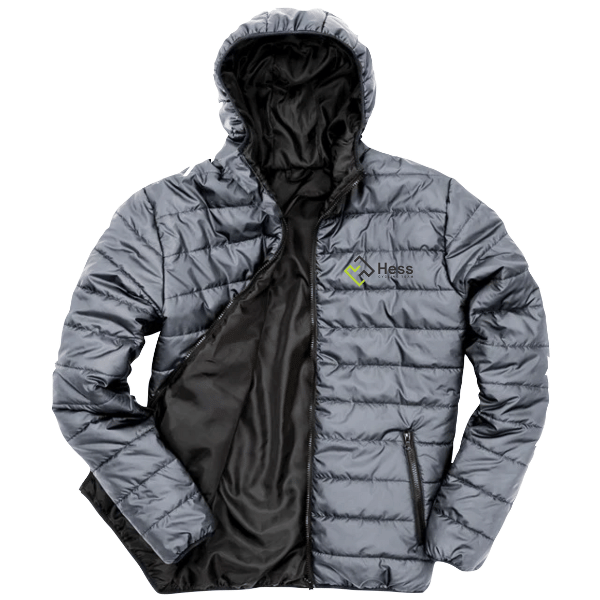 Hess Cycling Heather Grey Padded Jacket