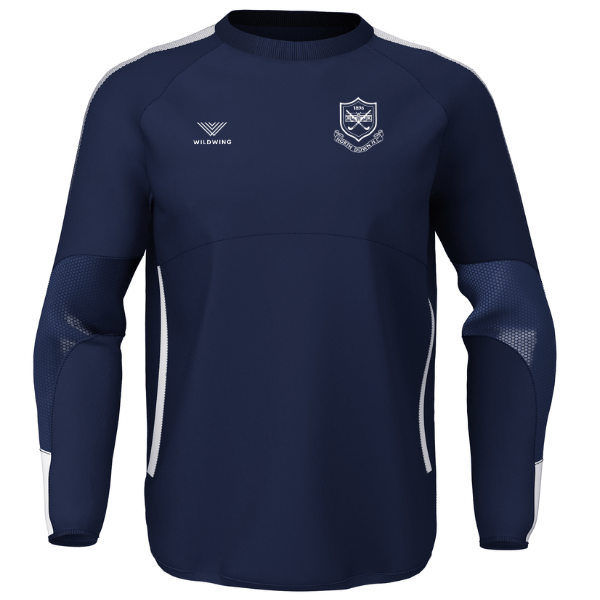 North Down Hockey Club Wildwing Elite X Waterproof Crew Neck Training Top