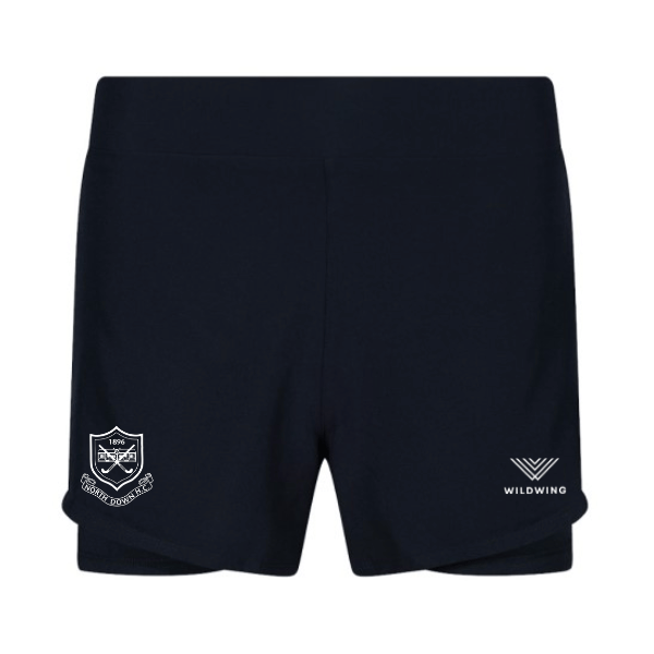 North Down Men's Hockey Wildwing Navy 2-in-1 Short