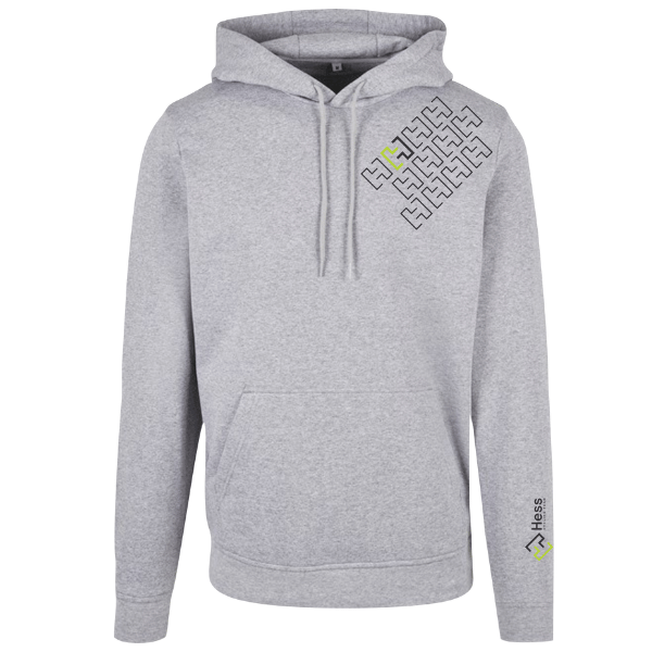 Hess Cycling H Hoodie Heather Grey