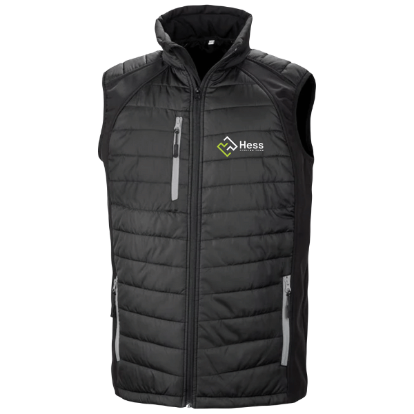 Hess Cycling Black Gilet