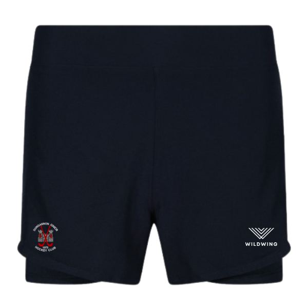 Dungannon Hockey Club Wildwing IGEN 2IN1 SPORTS SHORT NAVY