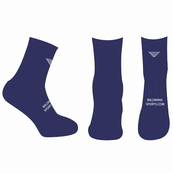 Wildwing Navy Ankle Socks